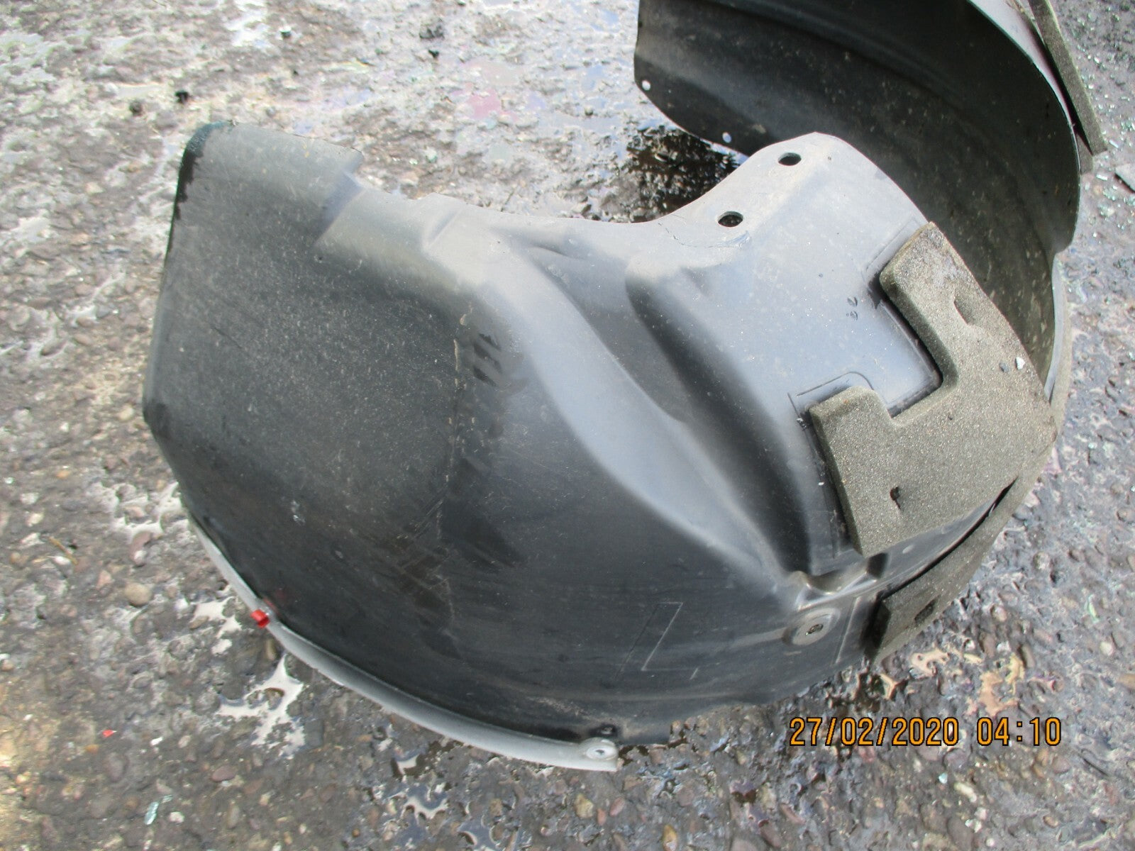 FORD B MAX 2017 NSF PASSENGER FRONT WHEEL PLASTIC ARCH TRIM LINER AV1116115BB