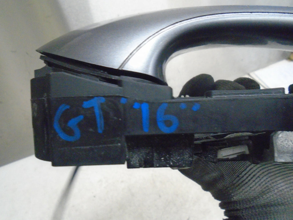 BMW 5 SERIES GT 2015 F07 NSR REAR PASSENGER SIDE EXTERIOR DOOR HANDLE