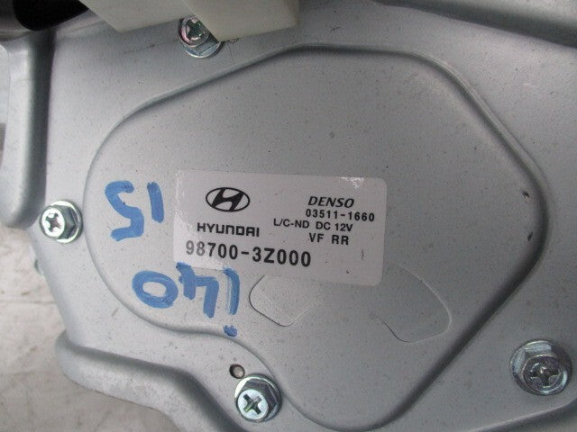 HYUNDAI I40 2015 ESTATE REAR WIPER MOTOR 987003Z000