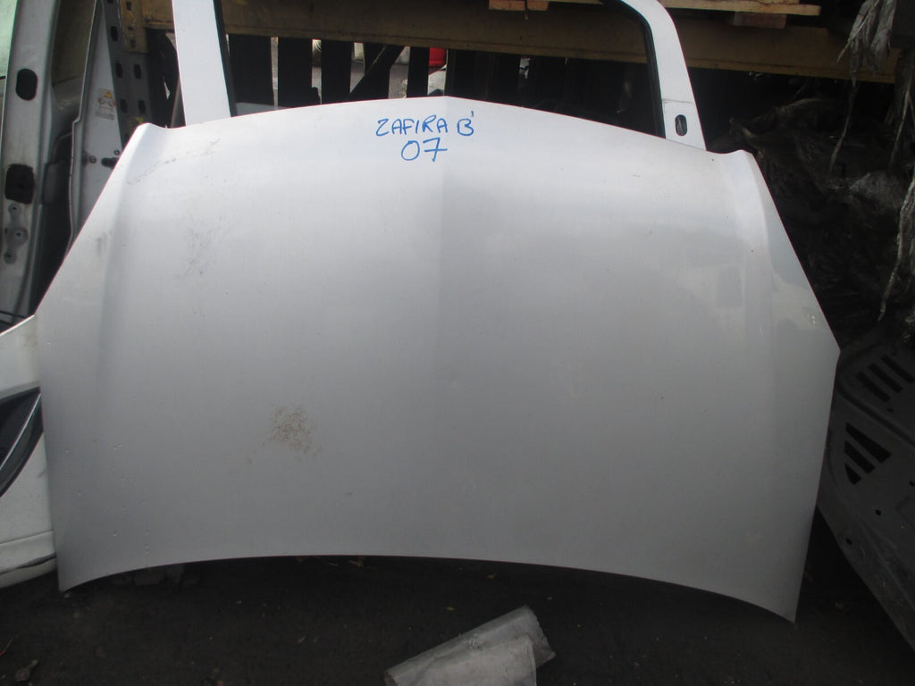 VAUXHALL ZAFIRA B 2007 FRONT BONNET HOOD SILVER