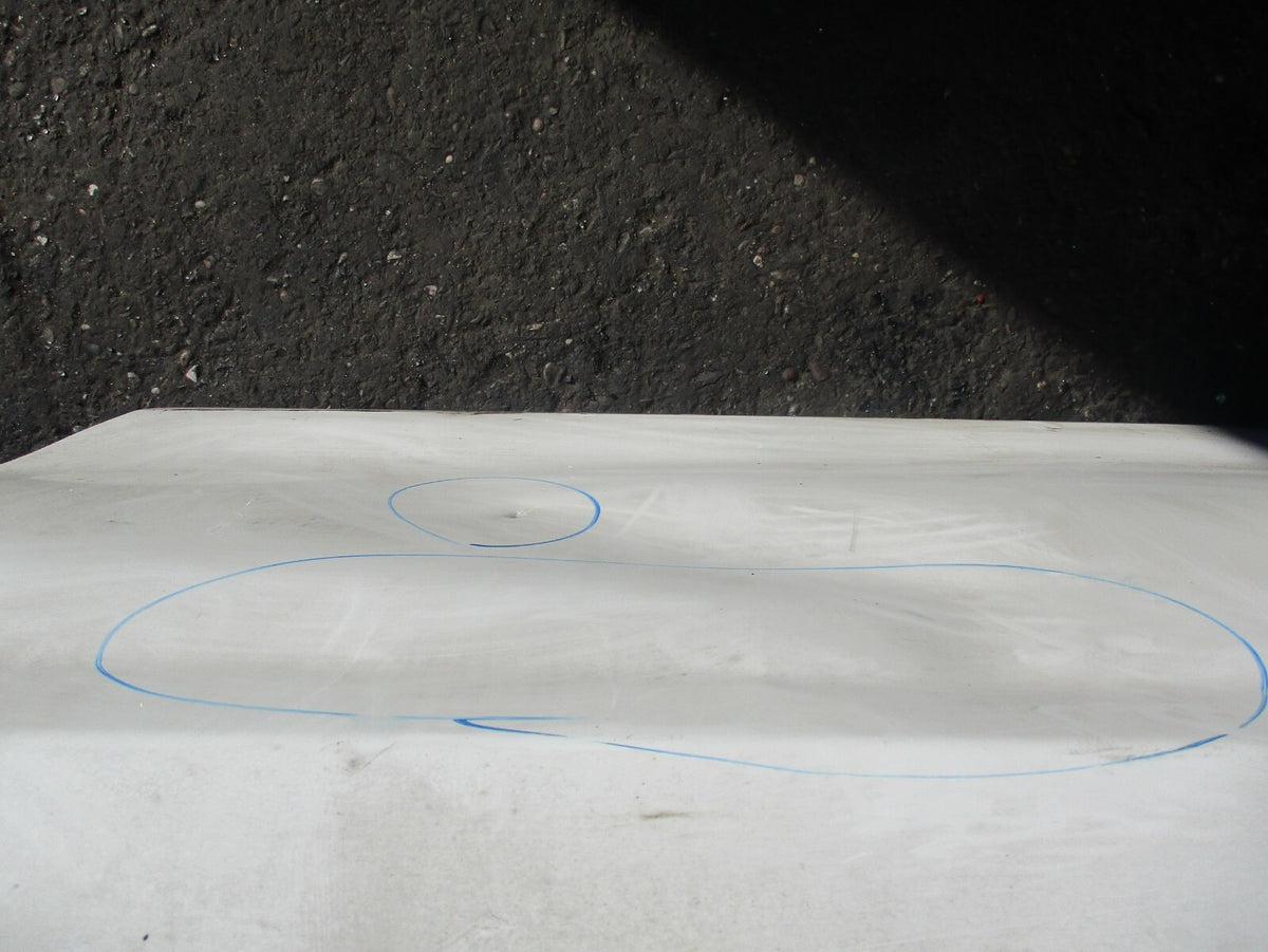 BMW 1 SERIES F21 3 DOOR NSF PASSENGER SIDE FRONT BARE DOOR WHITE (DAMAGED)