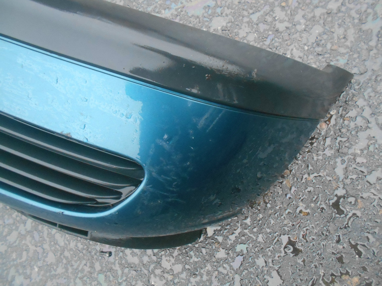 VAUXHALL ZAFIRA A 2001 PRE FACELIFT NON FOG FRONT BUMPER BLUE