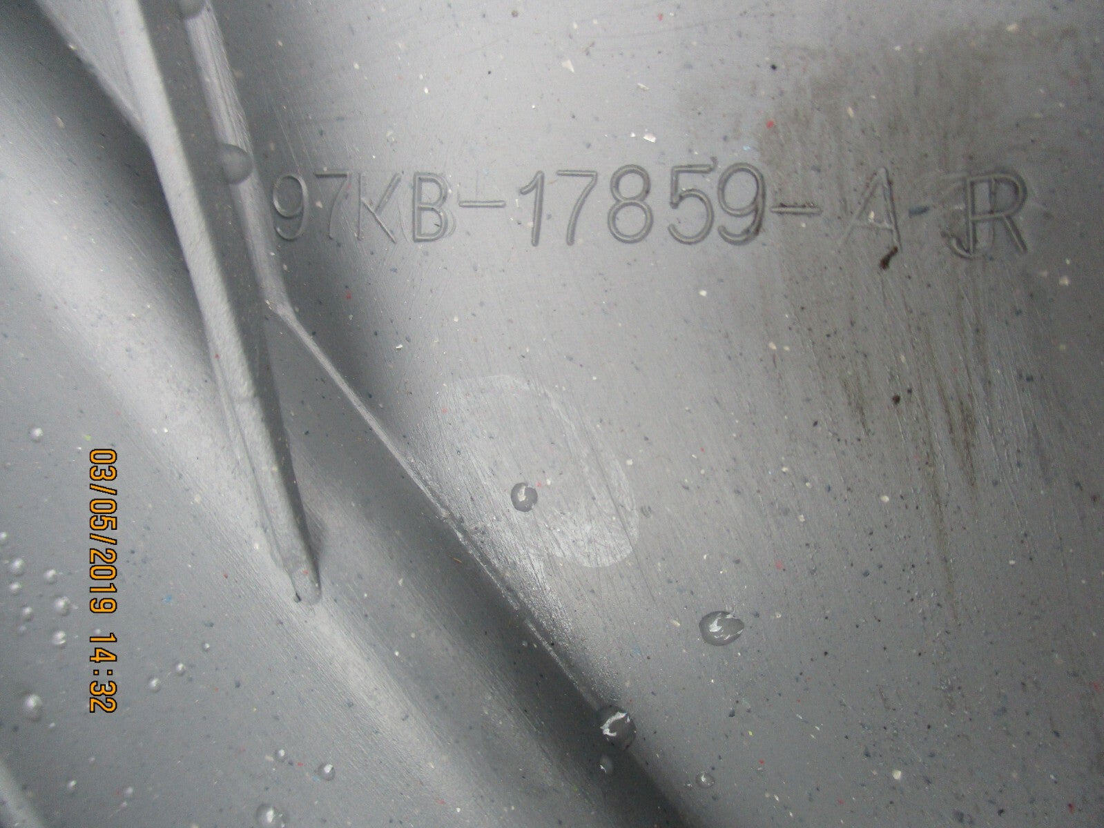 FORD KA MK1  FRONT BUMPER  BACKING BAR REINFORCEMENT 97KB17859A