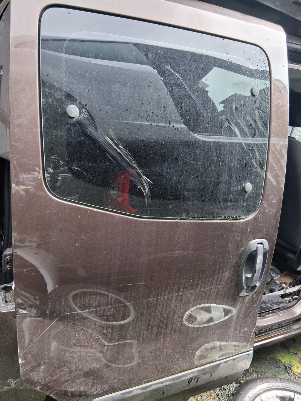 2019 FIAT FIORINO QUBO COMPLETE OSR SLIDING DOOR MAGNETICO BRONZE METALLIC 444