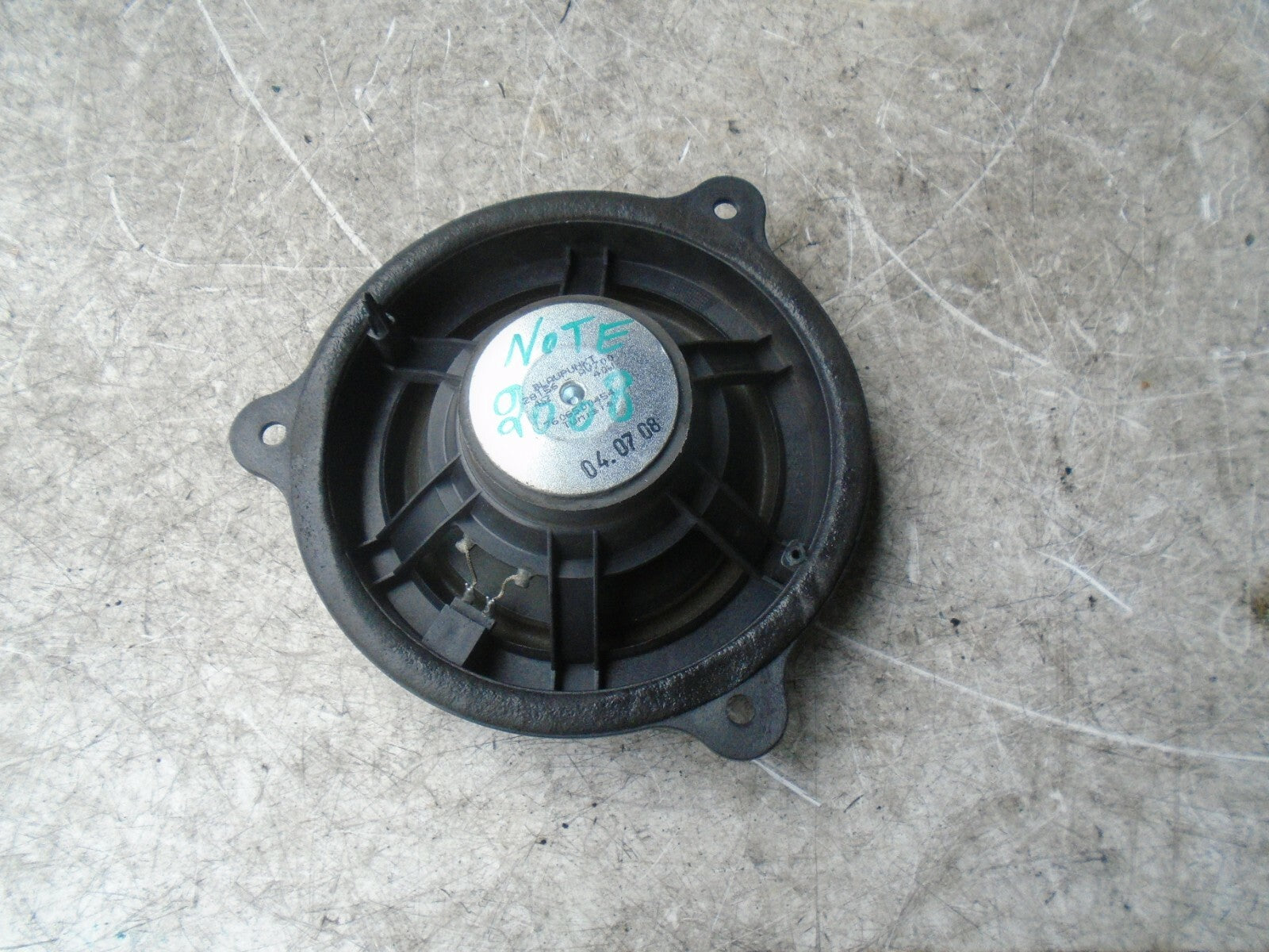 NISSAN NOTE 2008 MK1 E11 NSF FRONT PASSENGER SIDE DOOR SPEAKER 28156AV700