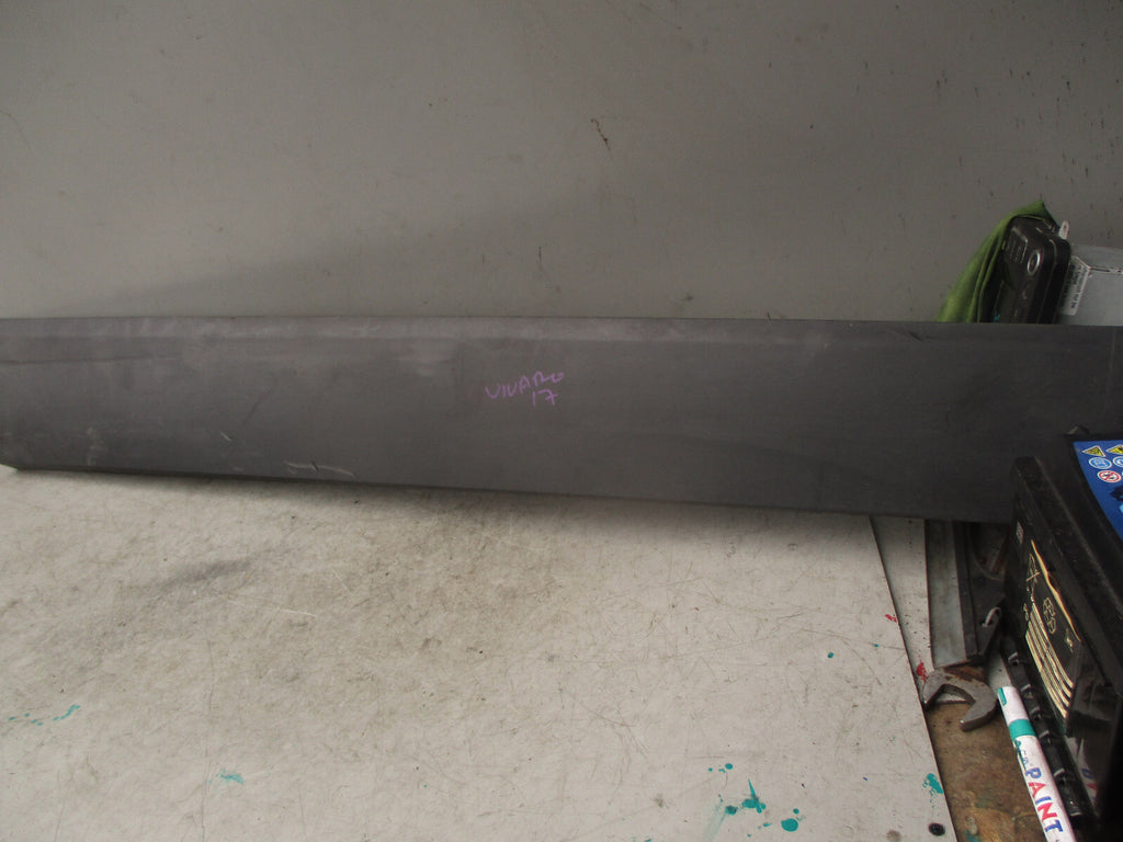 2017 VAUXHALL VIVARO MK2 OS REAR RIGHT SIDE DOOR MOULDING TRIM PANEL 768546496
