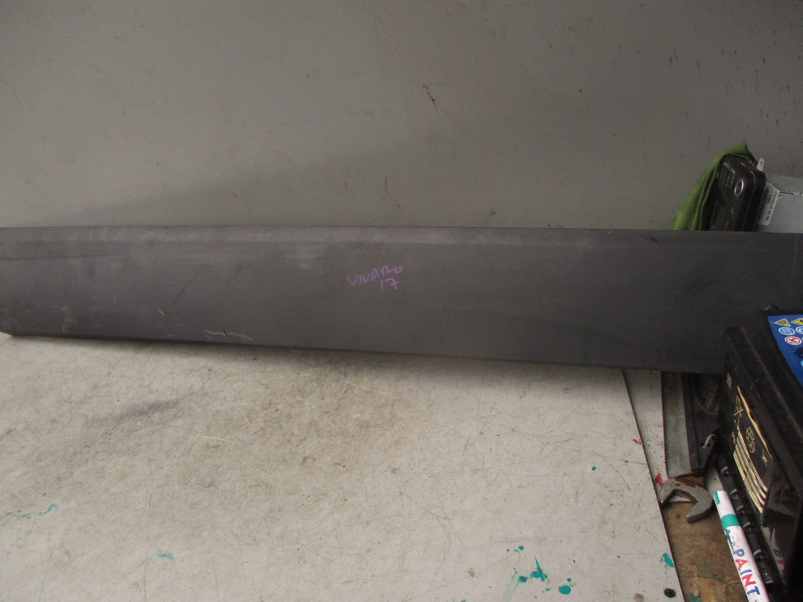 2017 VAUXHALL VIVARO MK2 OS REAR RIGHT SIDE DOOR MOULDING TRIM PANEL 768546496
