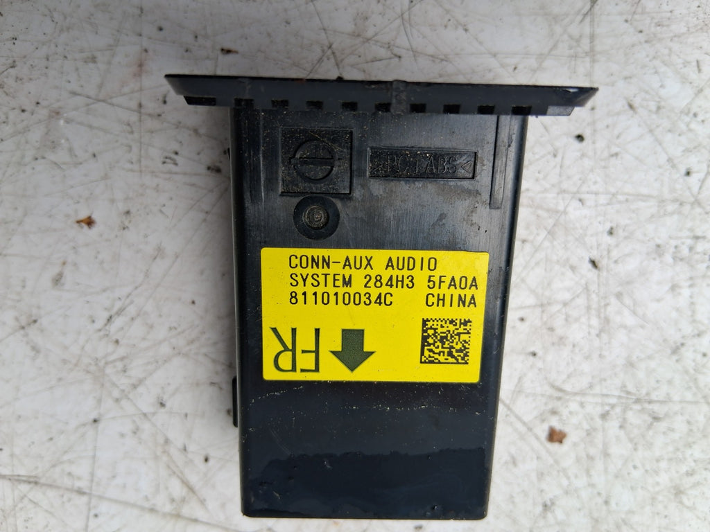 2017 NISSAN MICRA K14 USB AUX IN SOCKET 284H35FA0A