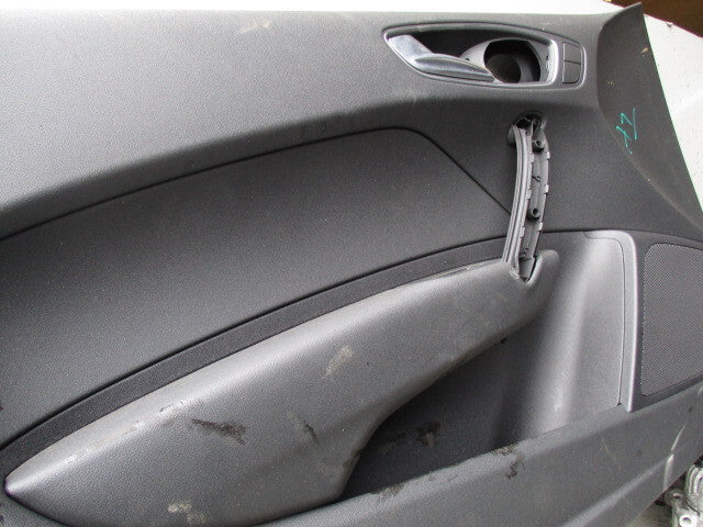 2018 AUDI A1 8X BLACK PASSENGER SIDE DOOR CARD 8X3868109