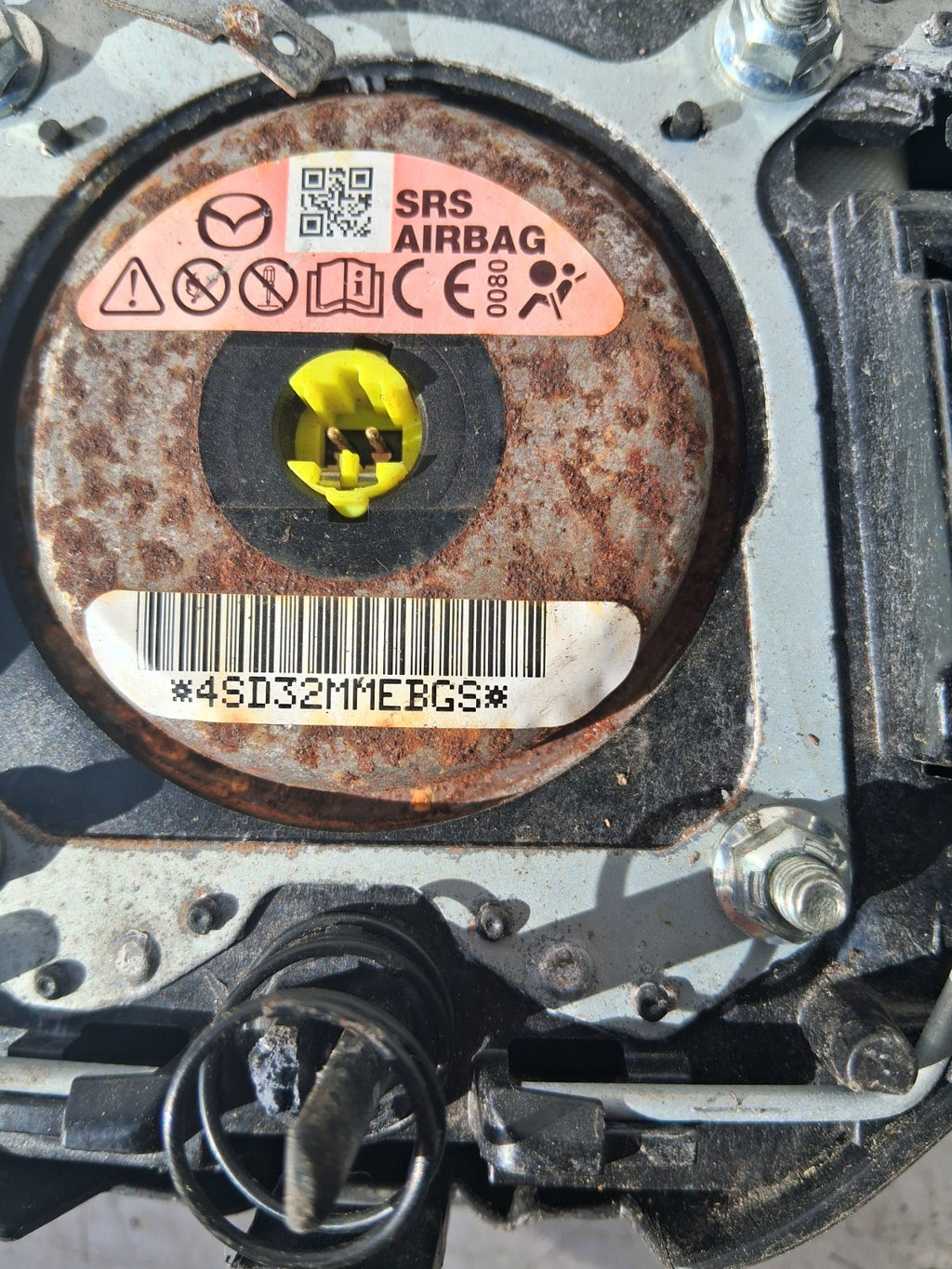 2013 MAZDA CX5 STEERING WHEEL AIRBAG UNIT CE0080P1110022