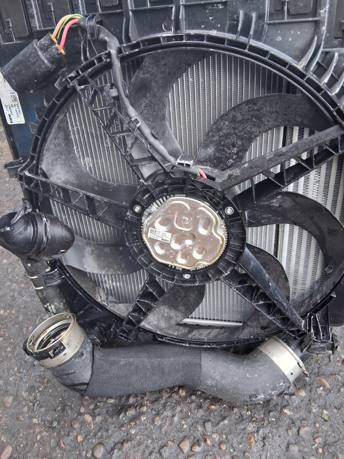 2022 BMW 2 SERIES F44 1.5 PETROL RADIATOR RADPACK 8645861