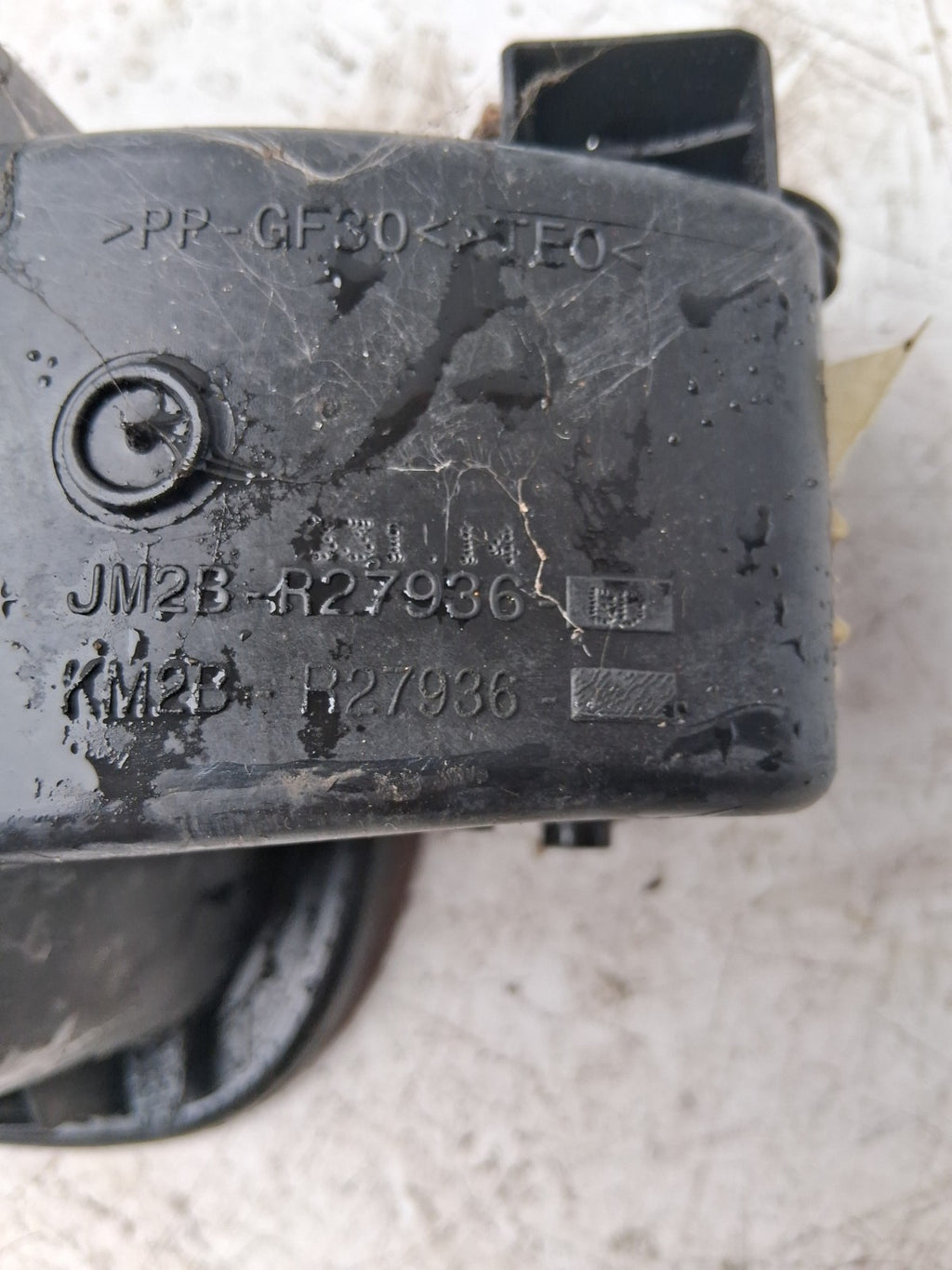 2019 FORD GALAXY MK4 BLUE FUEL FILLER FLAP AND HINGE JM2BR27936