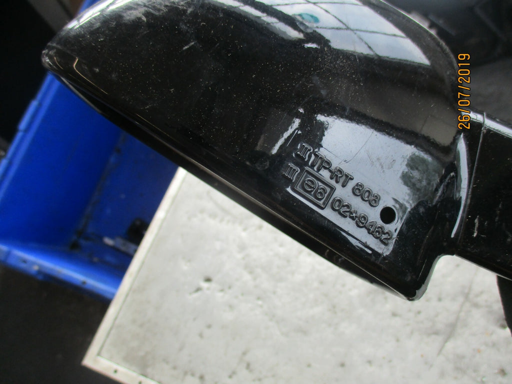 KAWASAKI ZZR 1100 OS DRIVER SIDE ELECTRIC DOOR WING MIRROR BLACK 029462
