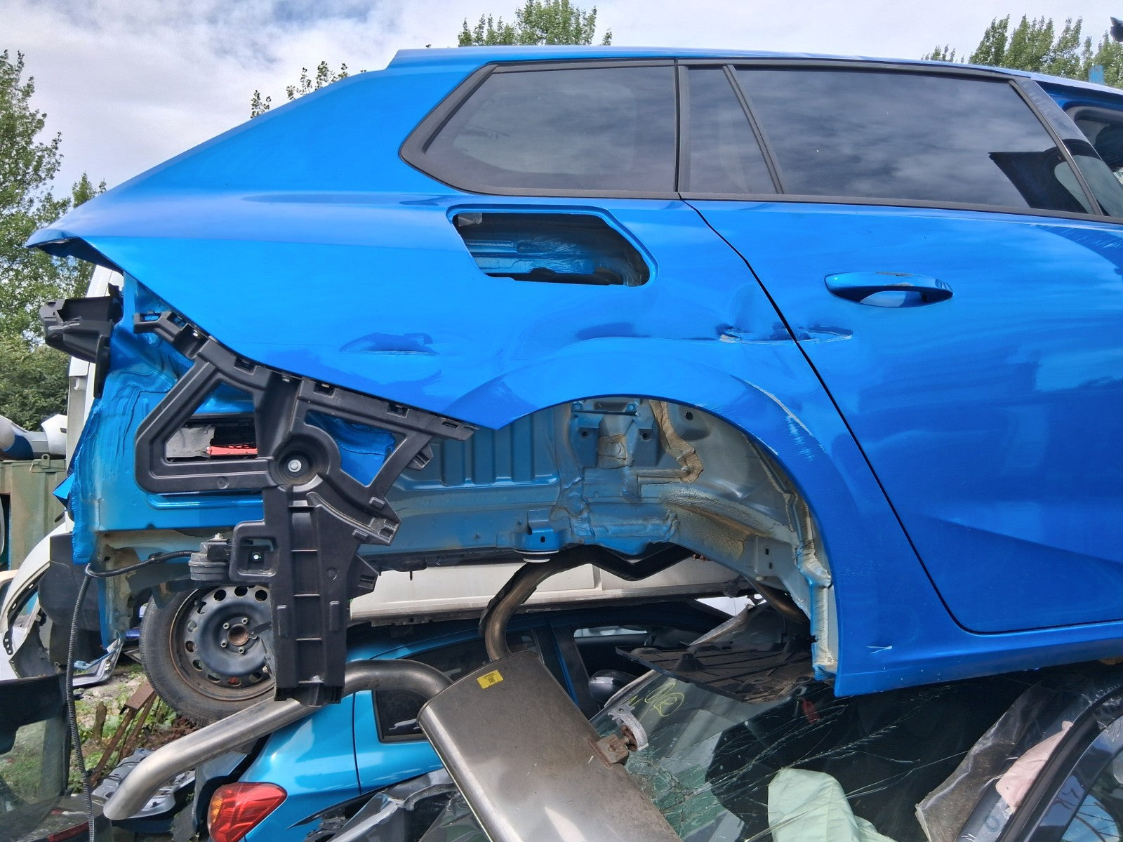 2024 VAUXHALL ASTRA L ESTATE OSR DRIVER SIDE REAR QUARTER PANEL BLUE