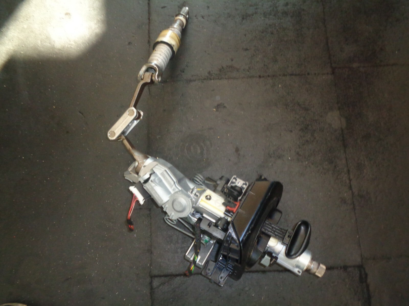 MERCEDES BENZ C CLASS 2005 W203 ESTATE COMPLETE STEERING COLUMN A2034620205