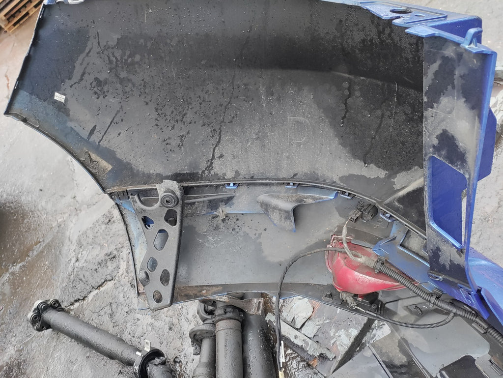 2015 RENAULT MEGANE CONVERTIBLE COMPLETE REAR BUMPER BLUE