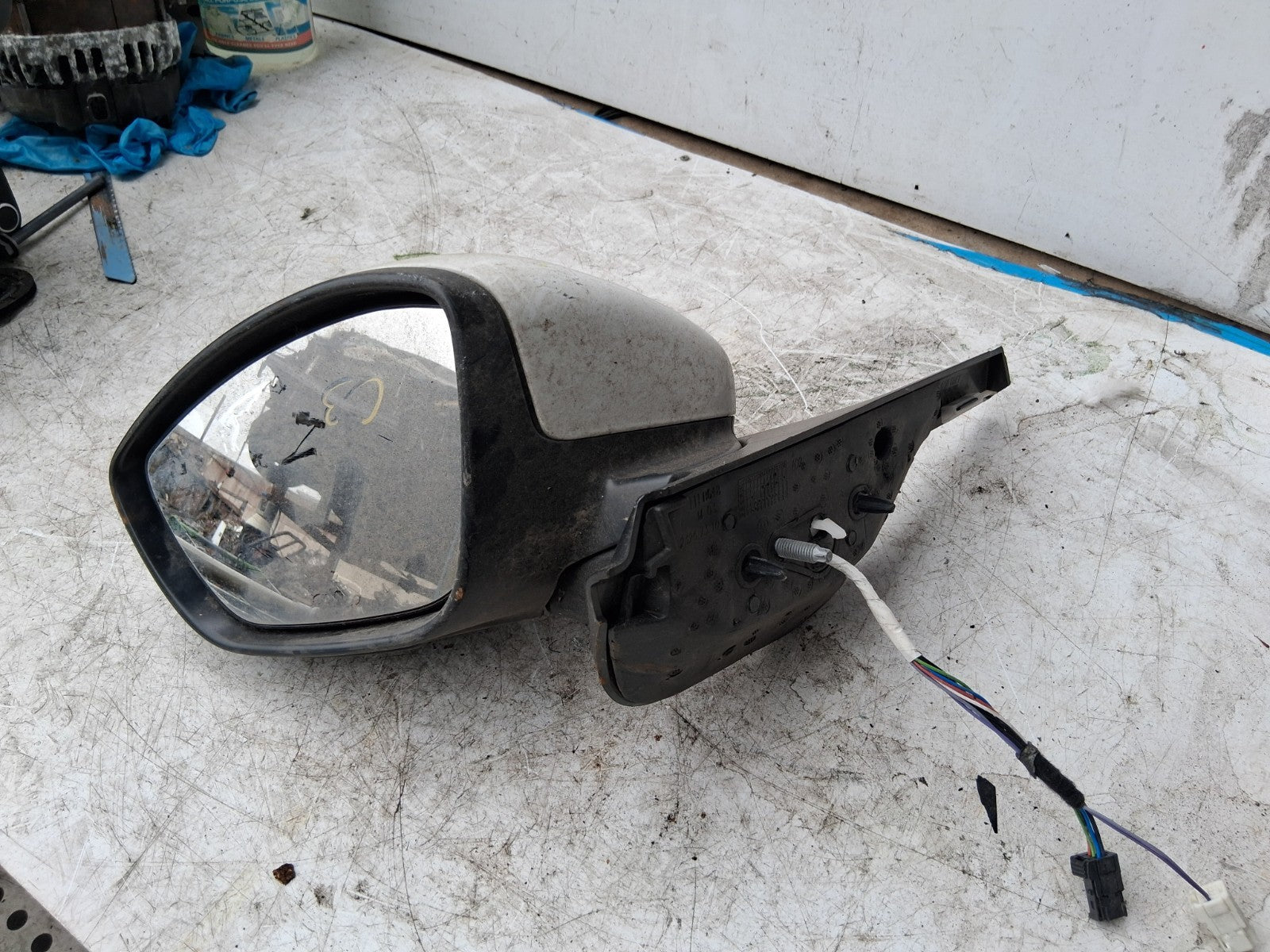 2021 CITROEN C3 MK3 NSF PASSENGER SIDE FRONT ELECTRIC WING MIRROR WHITE