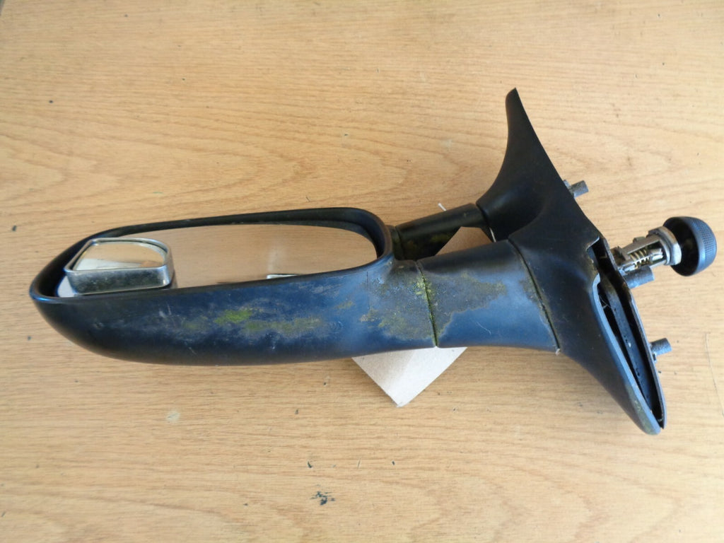 SEAT INCA VAN 1999 MANUAL NS PASSENGER SIDE DOOR WING MIRROR 836095 DAMAGED