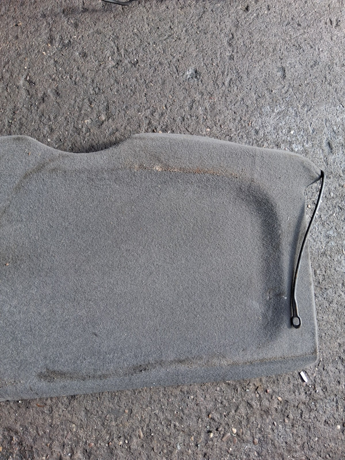 2005 VAUXHALL CORSA C REAR STORAGE LOAD COVER PARCEL SHELF 09115241
