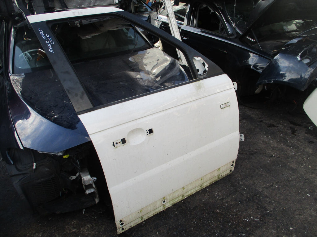 2009 RANGE ROVER SPORT l320 OSF DRIVER SIDE FRONT BARE DOOR ALASKA WHITE LRC 909