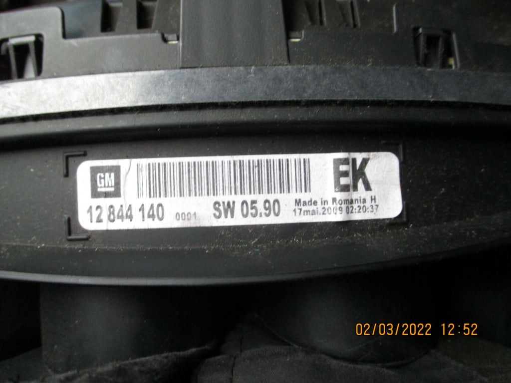 VAUXHALL INSIGNIA 2.0 CDTI INSTRUMENT CLUSTER SPEEDO CLOCKS METER 12844140 EK