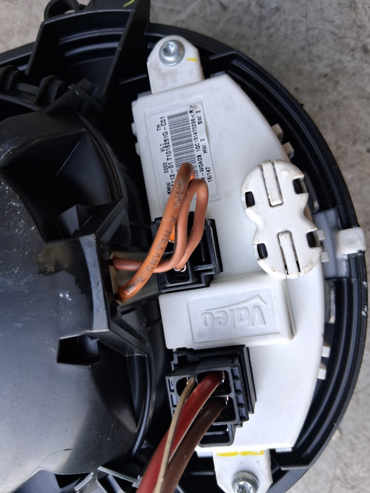 2016 BMW 1 SERIES F20 LCI HEATER BLOWER MOTOR FAN T967354