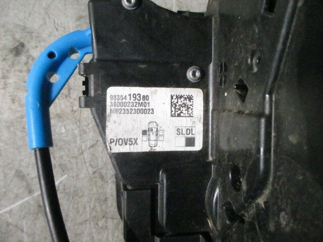 2024 VAUXHALL ASTRA L NSF PASSENGER LEFT DOOR LOCK MECHANISM 9835419380