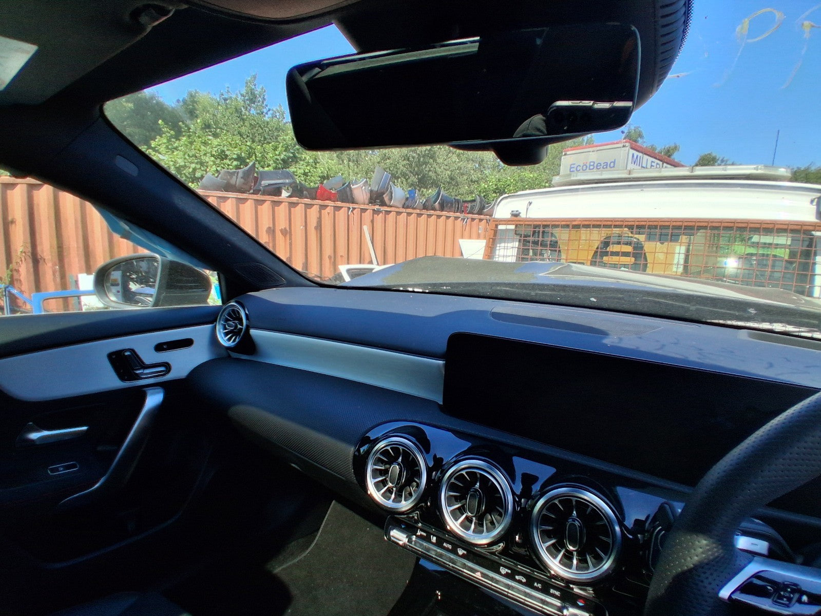 2023 MERCEDES BENZ A CLASS AMG LINE W177 DASH DASHBOARD WITH AIRBAG ONLY