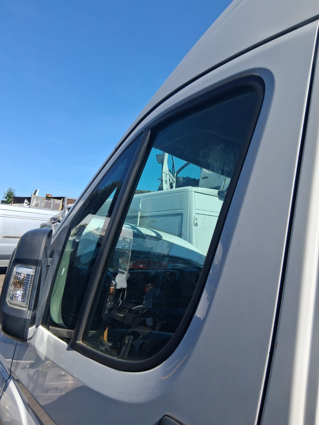 2021 CITROEN RELAY MK3 NSF PASSENGER SIDE FRONT BARE DOOR WHITE