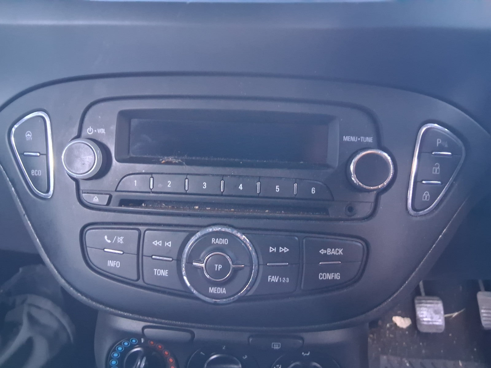 2018 VAUXHALL CORSA E CORSA VAN RADIO STEREO CD PLAYER MULTIMEDIA HEAD UNIT