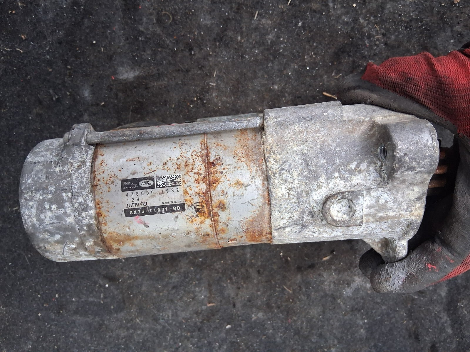 2017 JAGUAR XE X760 2.0 DIESEL STARTER MOTOR 4380001982