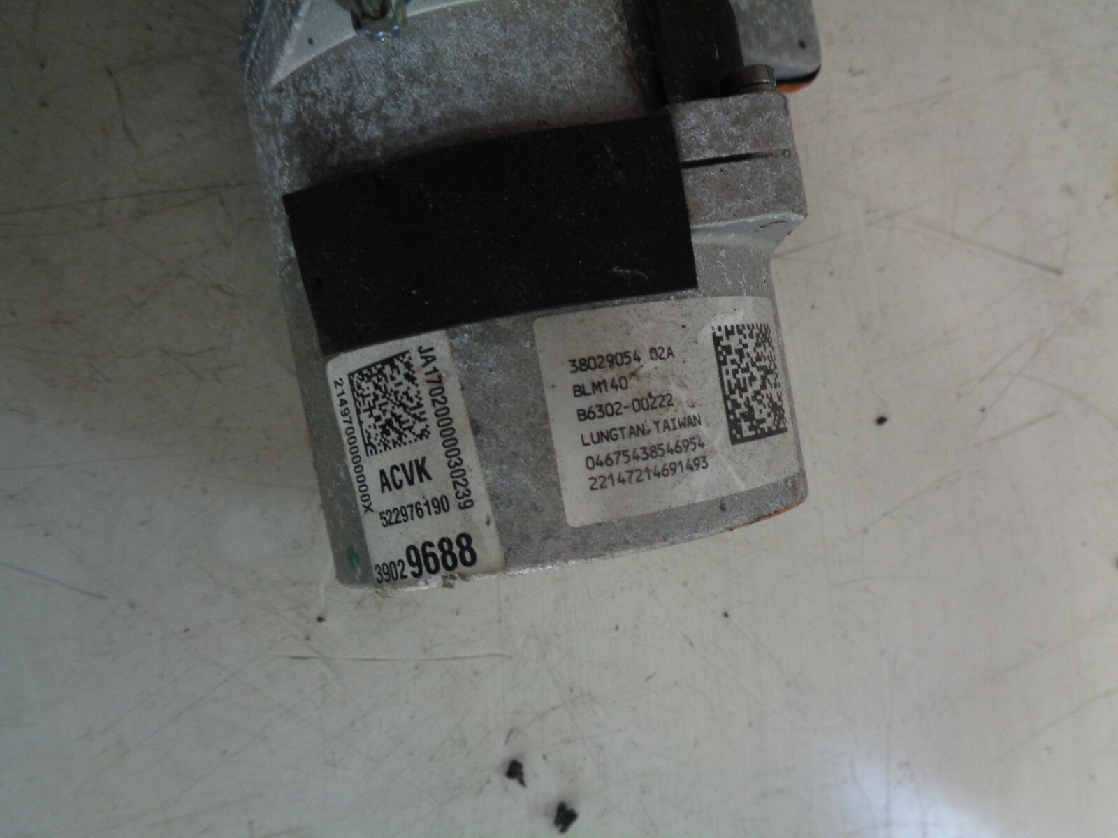 VAUXHALL CORSA E POWER STEERING COLUMN 38029054