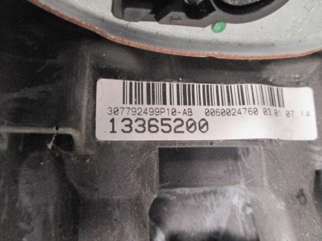 2014 VAUXHALL ZAFIRA MULTIFUNCTION STEERING WHEEL 13365200