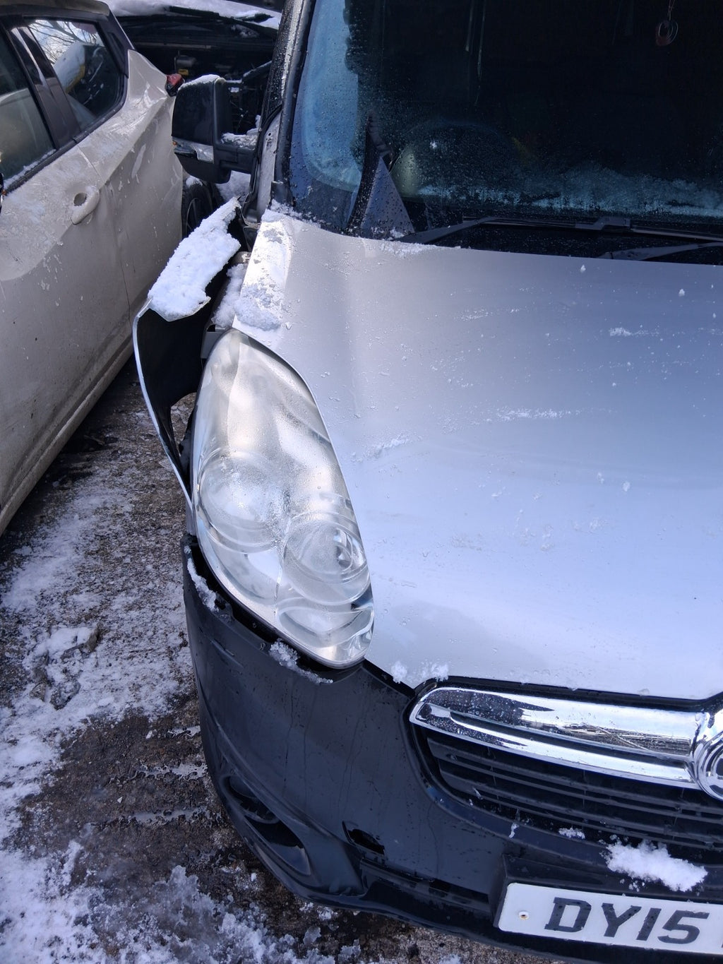 2015 VAUXHALL COMBO D FRONT BONNET HOOD PANEL SILVERFISH 612A