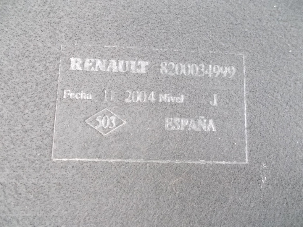2005 RENAULT MEGANE 5DR  BOOT LOAD COVER PARCEL SHELF 8200034999