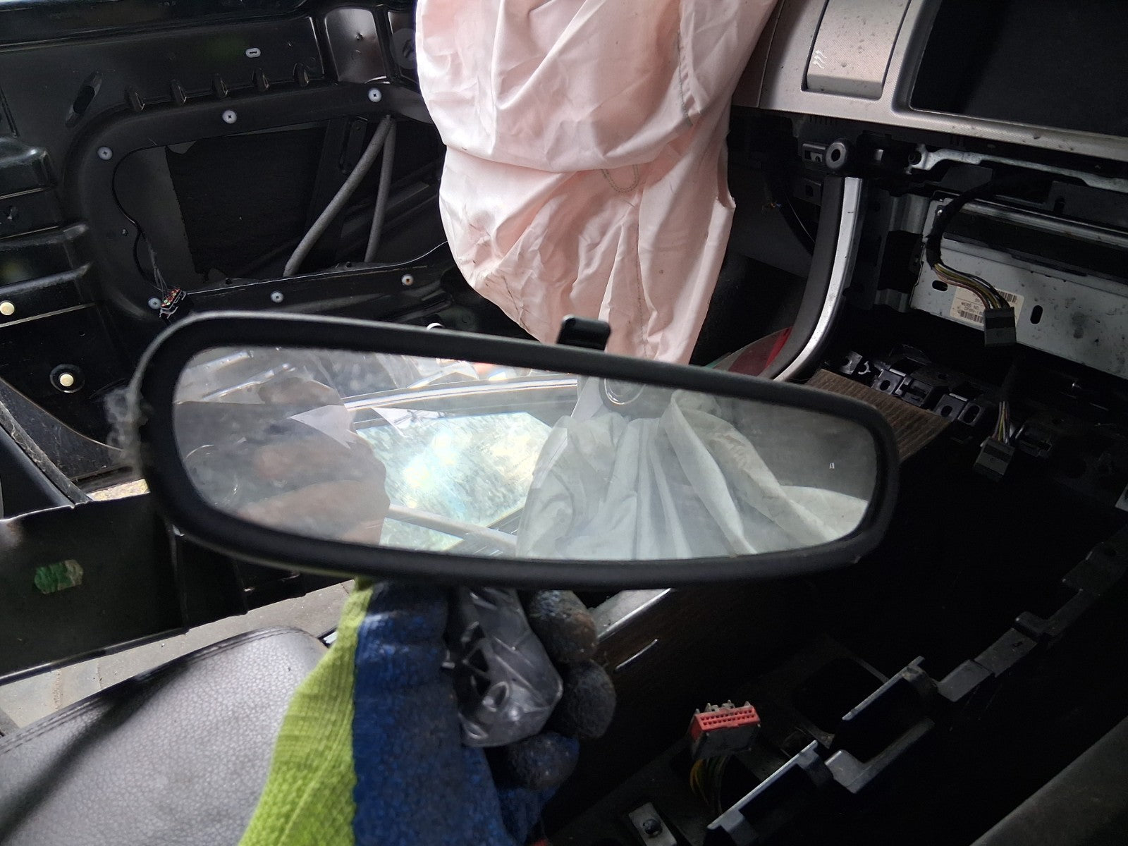 2015 JAGUAR XF X250 INTERIOR REAR VIEW MIRROR