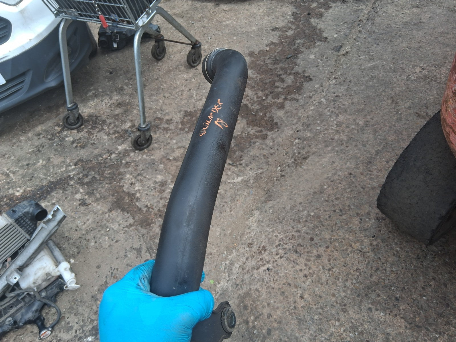 2018 MITSUBISHI OUTLANDER MK3 2.3 DIESEL TURBO INTERCOOLER HOSE PIPE 1505A565