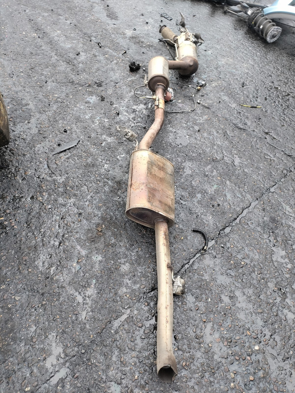 2022 VW CRAFTER MK2 2.0 TDI CATALYTIC CONVERTERS & SENSORS & BACK BOX 2N0131700D