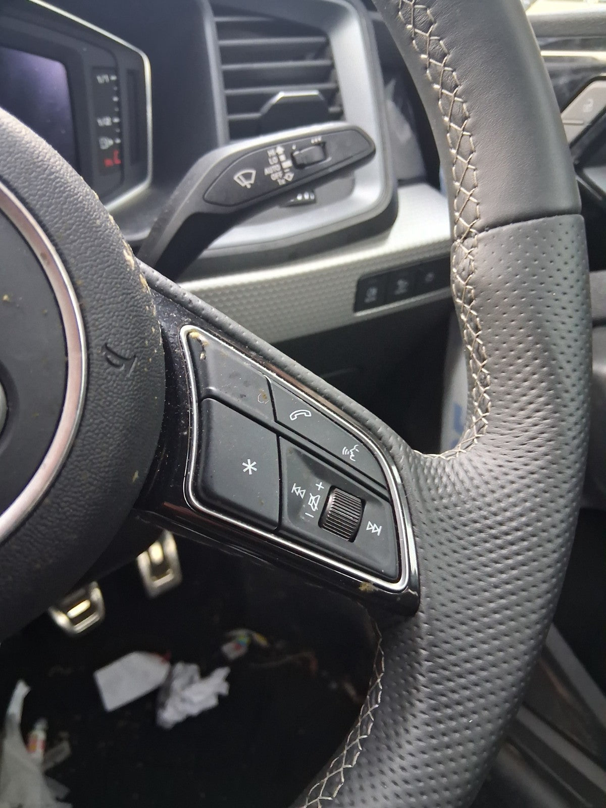 2025 AUDI A1 S LINE MK2 GB MULTIFUNCTIONAL STEERING WHEEL WITHOUT AIRBAG
