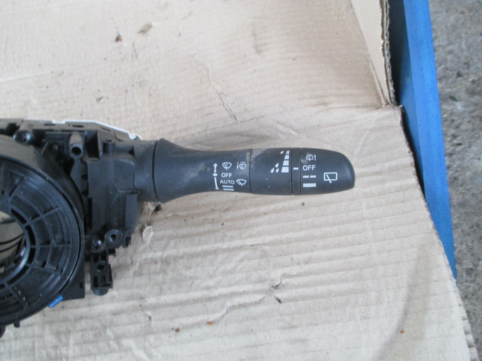 NISSAN QASHQAI MK2 J11 2019 WIPER INDICATOR STALKS SWITCH SQUIB