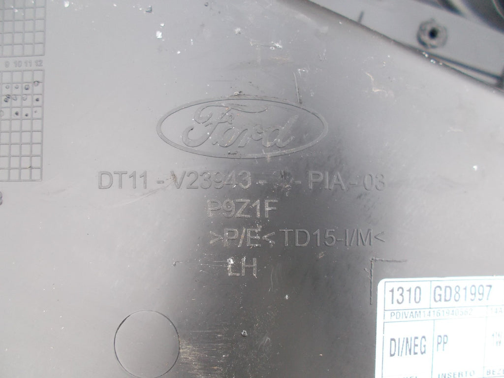 2016 FORD TRANSIT CONNECT NSF PASSENGER SIDE FRONT DOOR CARD DT11V23943AN1FPI