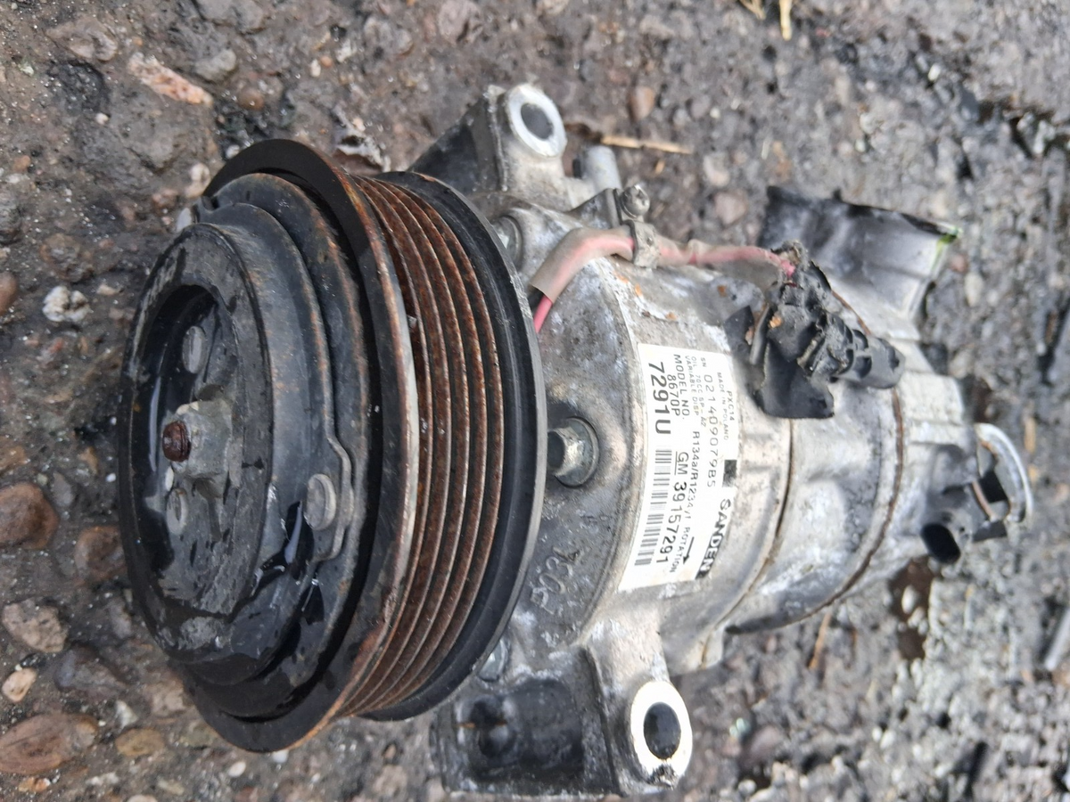 2019 VAUXHALL ASTRA K 1.6 DIESEL AC AIR CON COMPRESSOR PUMP 39157291