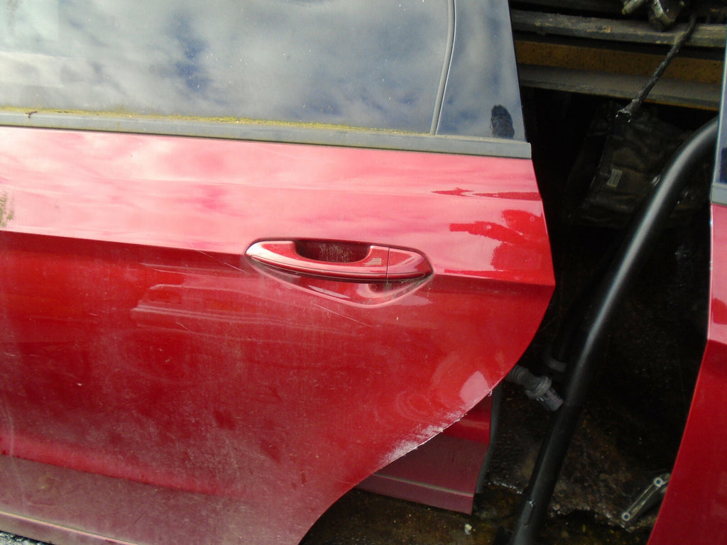 FORD S MAX MK2 2018 NSR PASSENGER SIDE REAR DOOR BARE DAMAGED RED