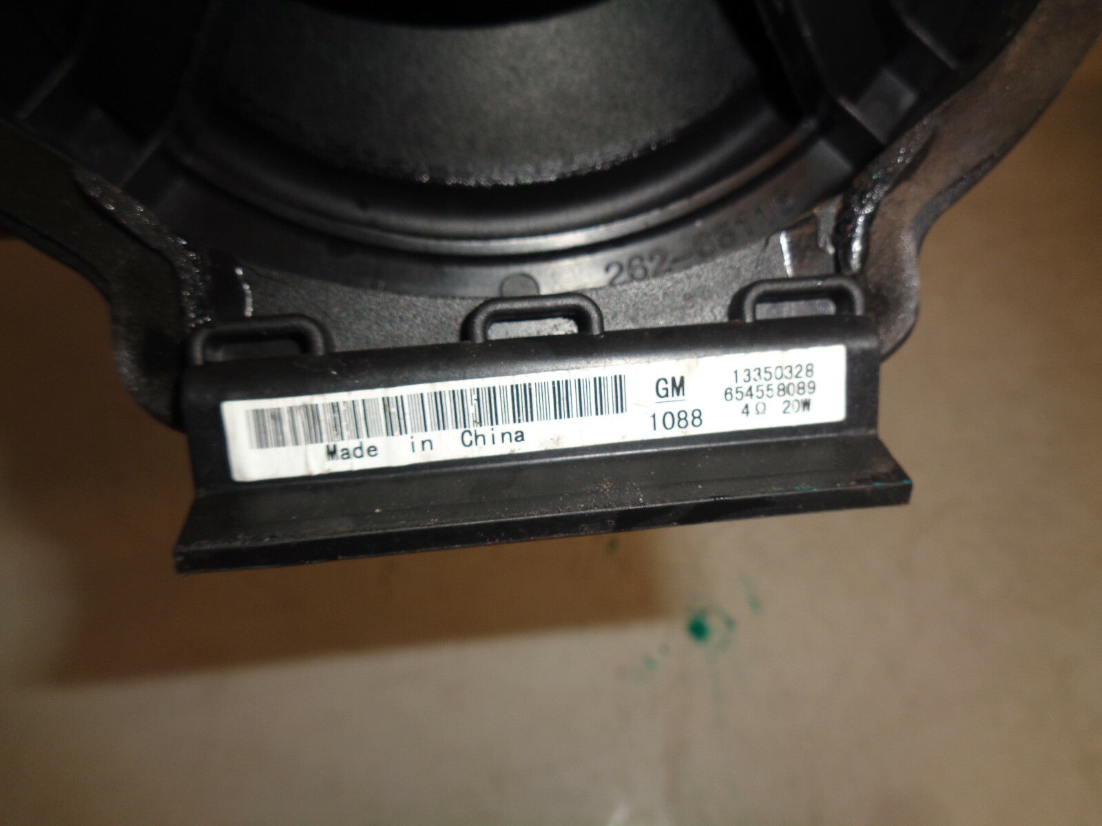 VAUXHALL MOKKA 2018 NSF PASSENGER SIDE FRONT DOOR SOUND SPEAKER 13350328