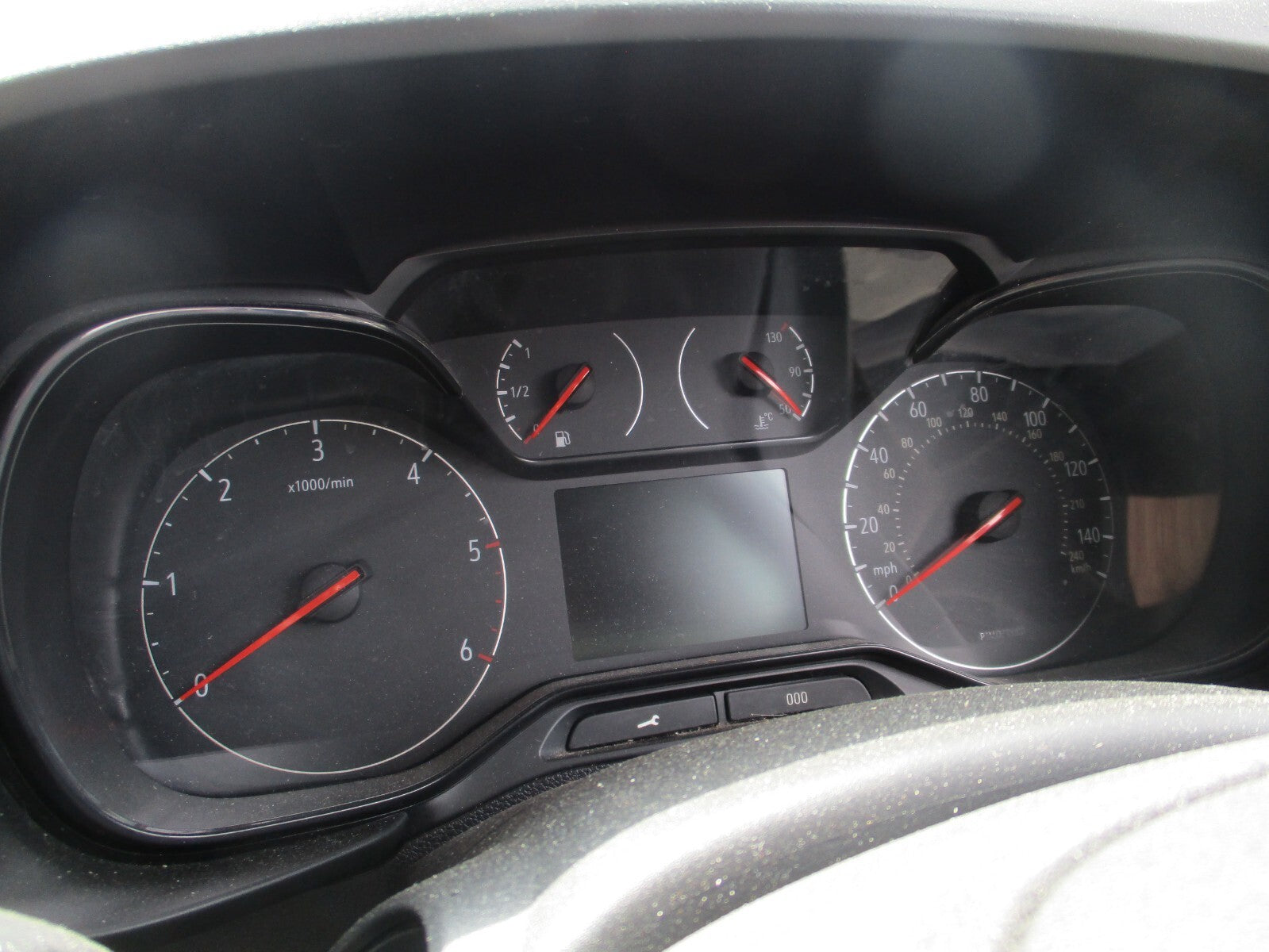 2019 VAUXHALL COMBO E MK4 1.6 DIESEL SPEEDO SPEEDOMETER INSTRUMENT CLUSTER