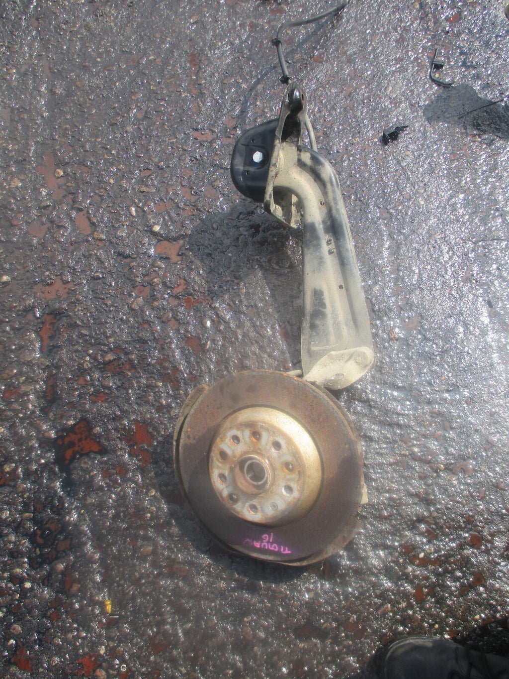 VW VOLKSWAGEN TIGUAN MK2 2016 OSR DRIVER SIDE REAR BEARING HUB