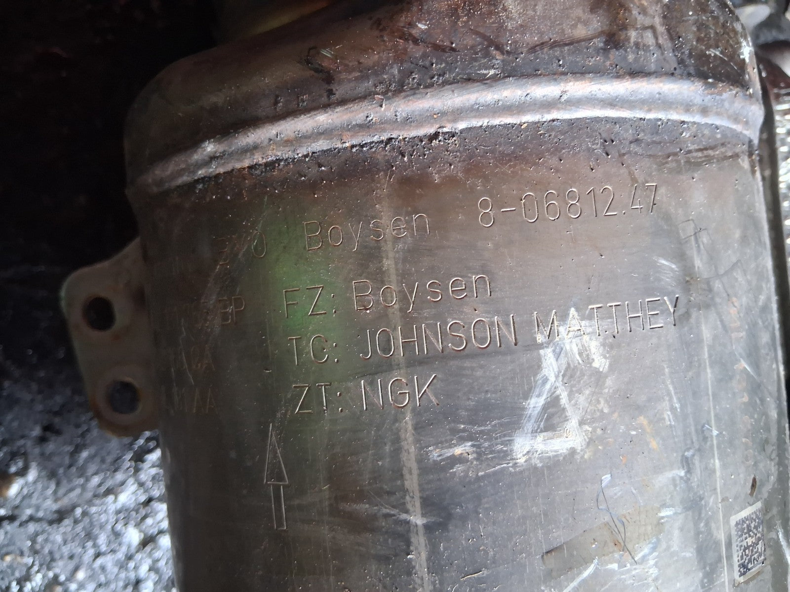 2017 AUDI A6 C7 2.0 DIESEL DPF/CAT CATALYTIC CONVERTER 04L131765