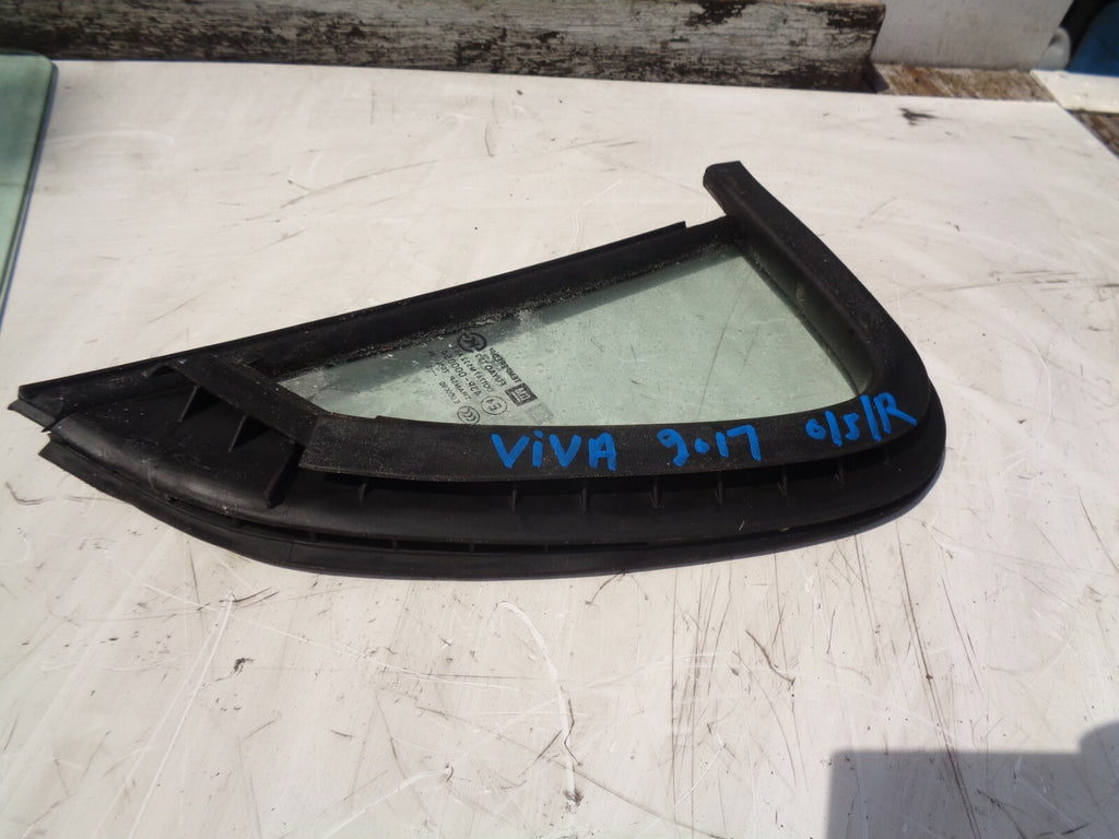 VAUXHALL VIVA 2017 OFF DRIVER SIDE REAR WINDOW QUARTER GLASS