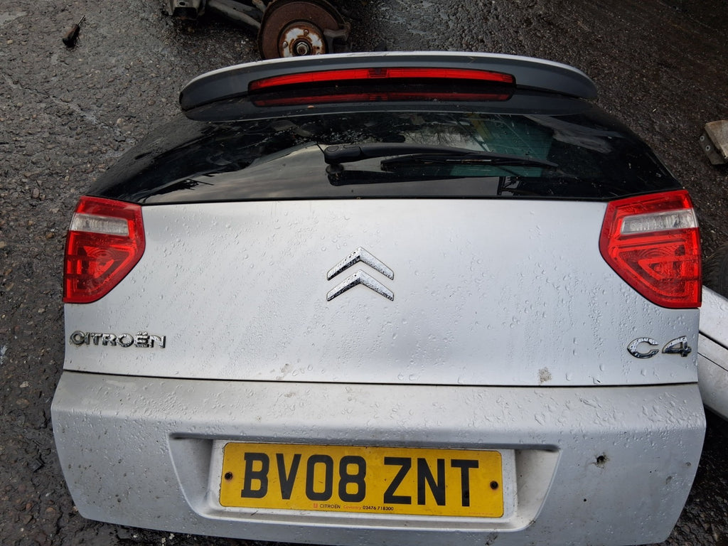 2008 CITROEN C4 PICASSO COMPLETE REAR TAILGATE BOOTLID SILVER