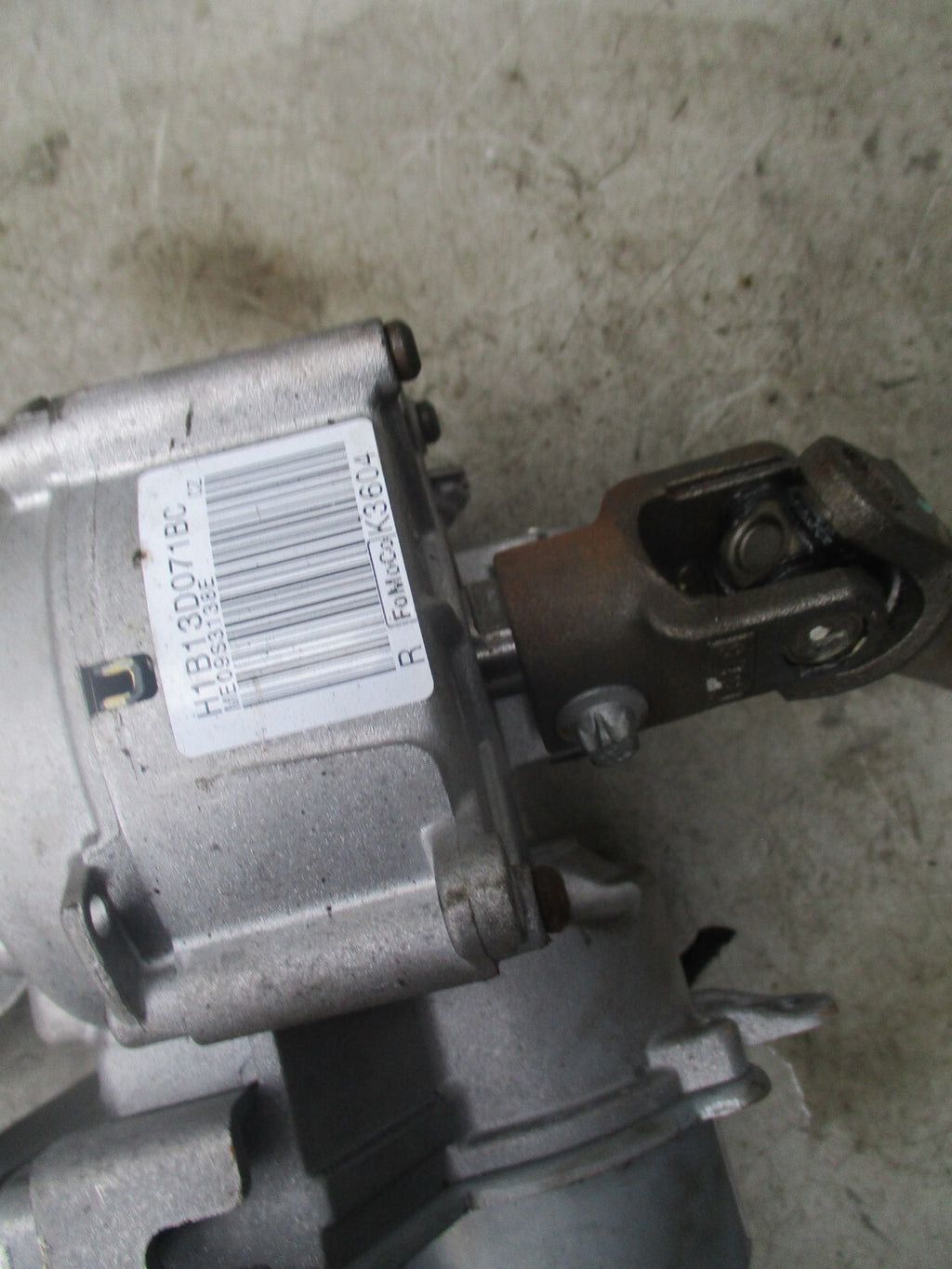 2018 FORD KA + POWER STEERING COLUMN H1B13D071BC